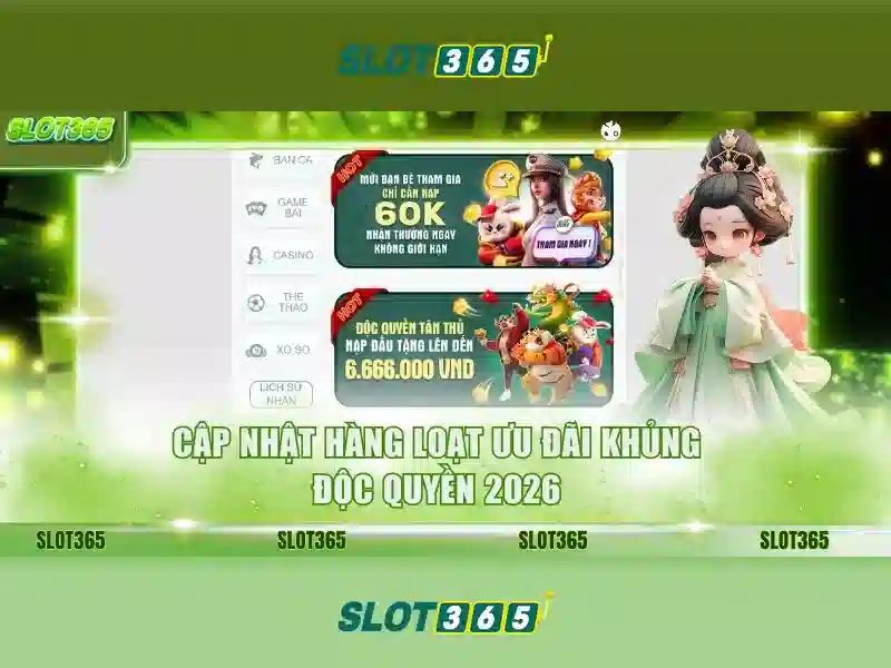 Slot365: Trải nghiệm chơi slot hàng đầu tại Việt Nam