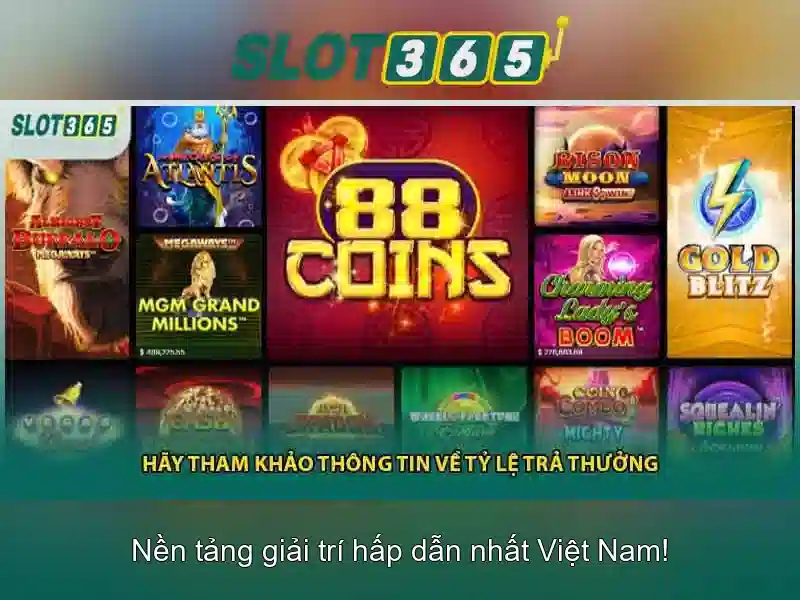 Slot365 – Nền tảng xèng trực tuyến đáng tin cậy