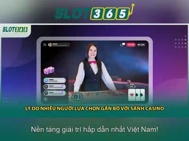 Slot365: Nền tảng casino trực tuyến tin cậy và thú vị