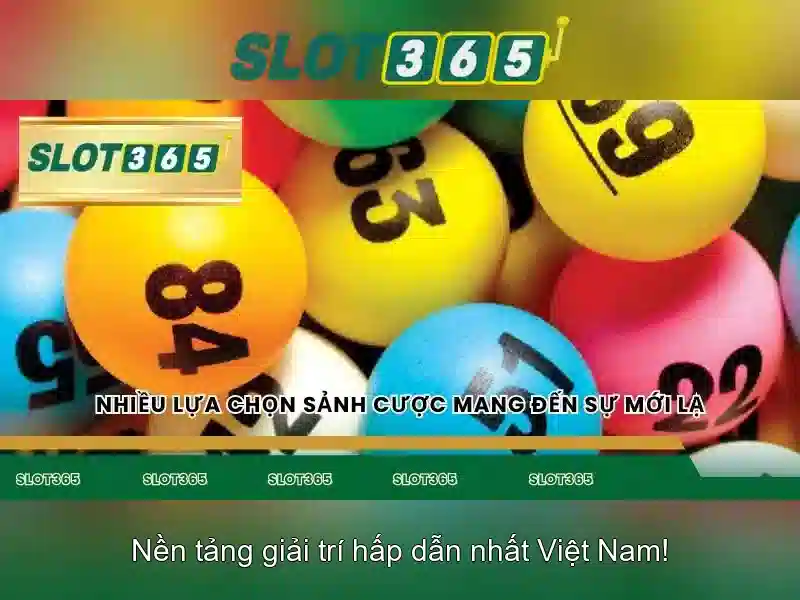 Các trò chơi có sẵn tại Slot365